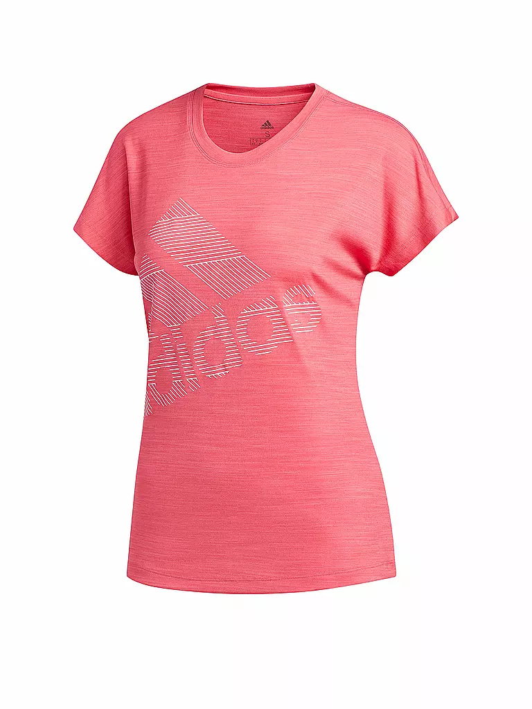 ADIDAS Damen Fitness Shirt Badge of Sport pink